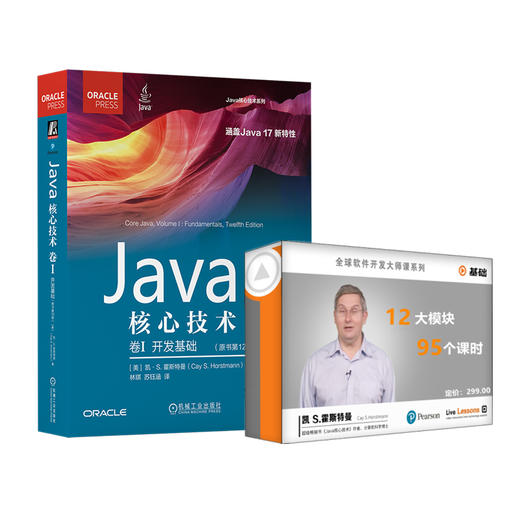 Java核心技术 卷I：开发基础（原书*12版）书+课 商品图1