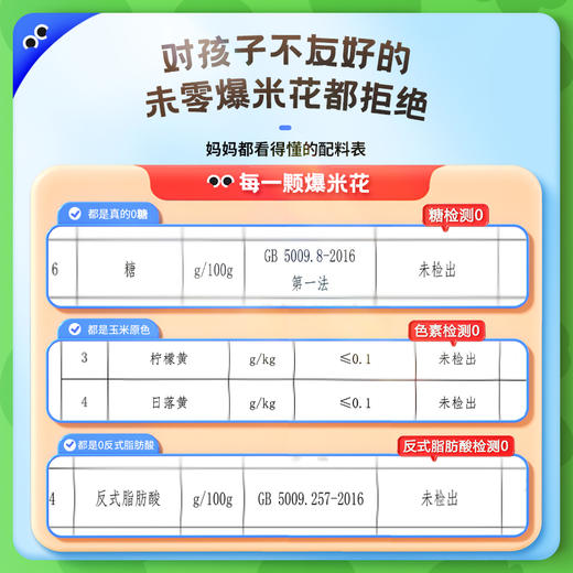 【未零】0糖爆米花35g*5包 鹿战队儿童健康零食休闲小吃解馋无蔗糖 商品图3