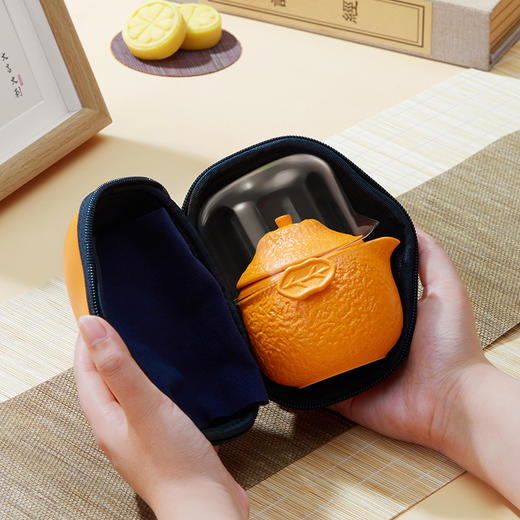 开橘好运乐享大运礼盒茶具组 商品图4