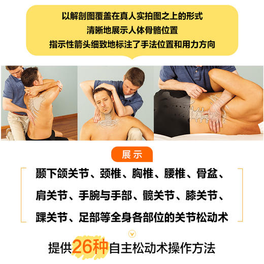 关节松动术实操指南 缓解疼痛 改善关节活动受限 提升运动功能  物理* 康复医学 商品图2