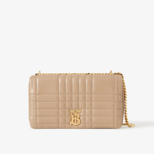 BURBERRY 巴宝莉 女士TB专属标识中号 Lola 萝纳包 卡其色 8063019 B4741 商品图0