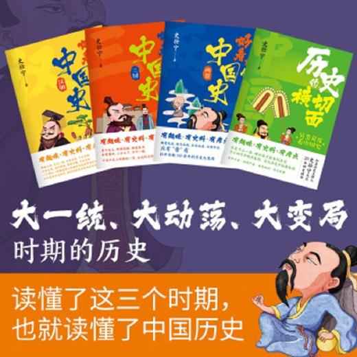 好看到停不住的中国史 全4册 史壮宁 著 历史 商品图3