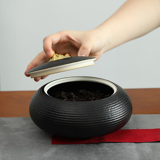 八马信记号|茶具 信记号黑金盖碗套组TZC159 商品图3