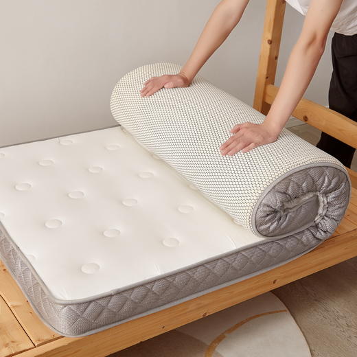 床垫软垫家用折叠乳胶垫被宿舍学生褥子单人海绵床褥租房专用硬垫 商品图3
