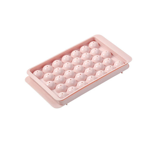 【大号带盖33格冰格冰块模具】食品级圆形冰球冰格创意制冰模具易脱模，食品级材质制成，易脱模设计，创意圆形冰球冰格，制冰更方便。ry 商品图8