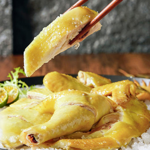 广州酒家 豉油鸡盐焗鸡家宴美食半成品菜清远土鸡加热即食真空包装快手菜 商品图5
