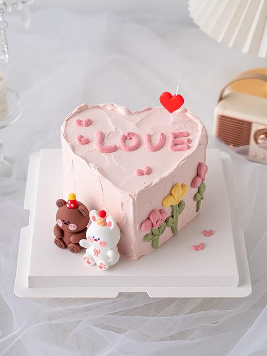 爱心love小熊、小兔子、小花朵 商品图0