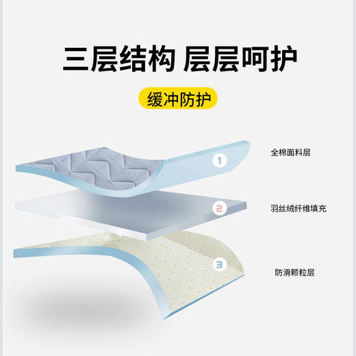 床垫软垫床褥垫褥子铺床双人家用保护垫薄款垫褥防滑学生宿舍垫被 商品图3
