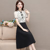 时尚内搭连衣裙，印花短袖套头小衫两件套QYM-XYKL-28113-L 商品缩略图1