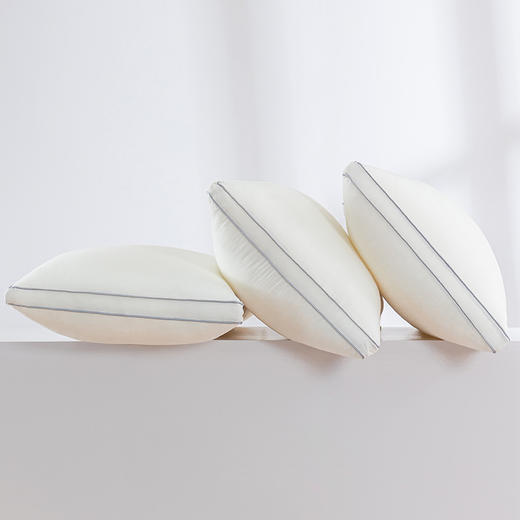 高枕头加厚加高酒店单人枕芯一对整头家用高枕男不塌陷不变形硬枕 商品图1