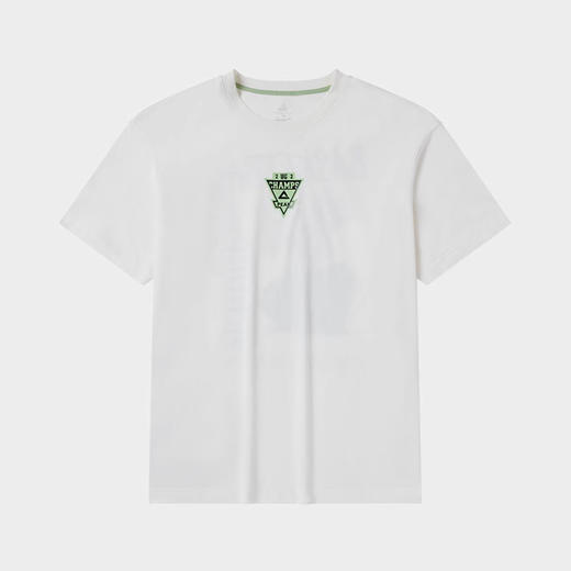 匹克纯棉圆领短T恤男2023夏新款时尚透气休闲运动短袖t恤F6232671 商品图1