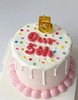 小小简粉色淋面纪念日（5字蜡烛可以改为其他数字） 商品缩略图0