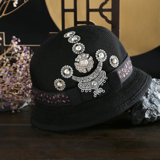 渊清玉洁民族风帽子 |现货加急发 | 杨老师同款 商品图5