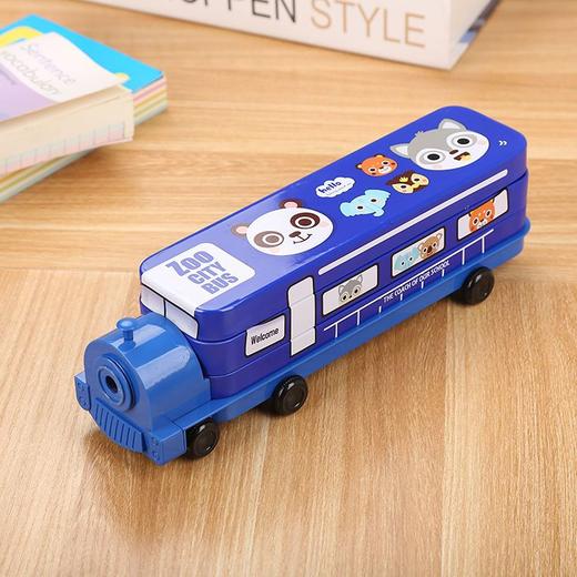 【福利】网红文具盒多功能可爱精美火车铅笔盒男女孩儿童小学生卡通创意 商品图1