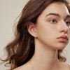 ARSIS银饰｜纯真年代系列 微笑耳钉 商品缩略图4