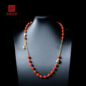 吉祥天地 南红项链