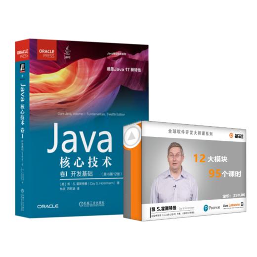 Java核心技术 卷I：开发基础（原书*12版）书+课 商品图0