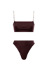 MAYGEL CORONEL- LEDA Bikini - Brown - 泳衣 - 棕色 商品缩略图1