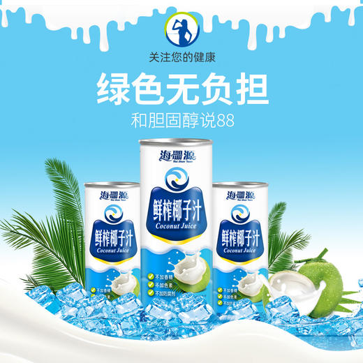 海珊源鲜榨椰子汁245g*10礼盒装 商品图4