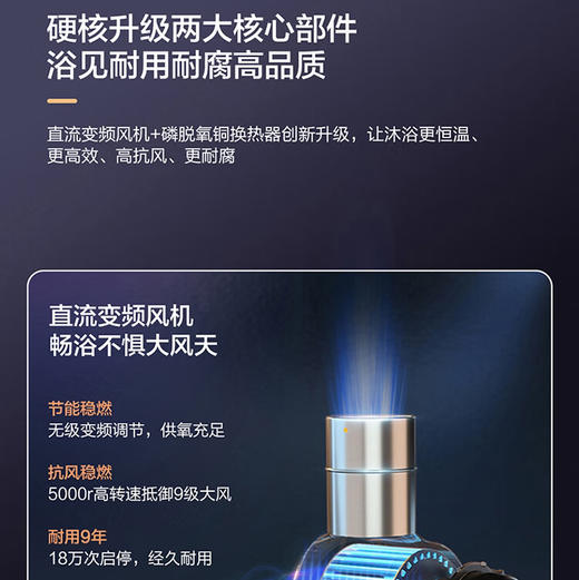 海尔（Haier）热水器 JSQ22-12WG3MWCU1 商品图9