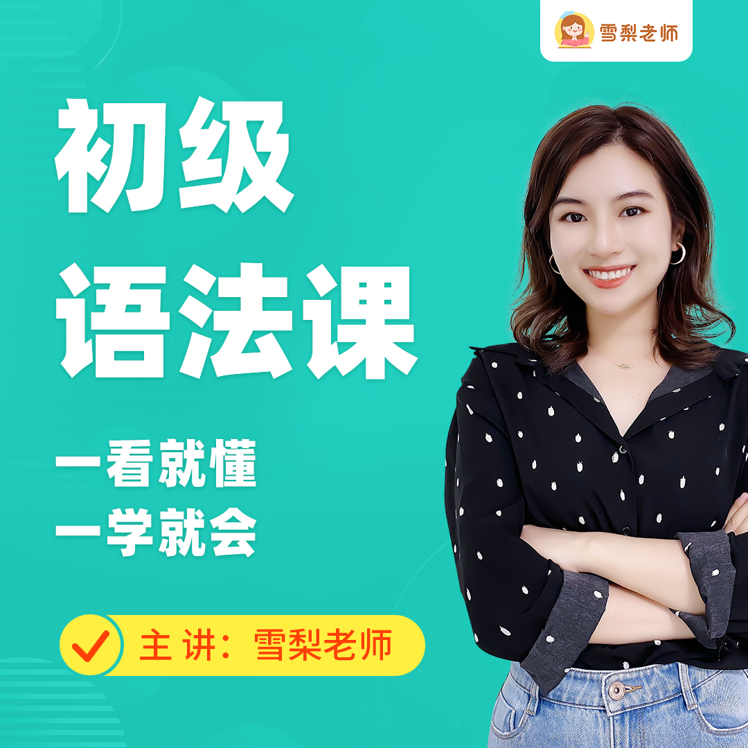 雪梨老师初级语法课程+配套教材