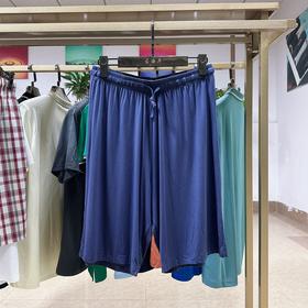【XL~3XL】莫代尔柔顺舒适家居裤男中裤   2KG88-1401（AH+1）*