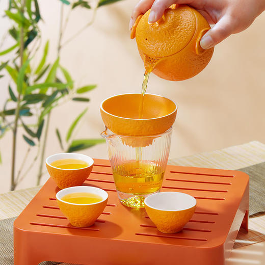 开橘好运乐享大运礼盒茶具组 商品图8