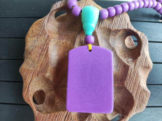 紫色项链 商品图1