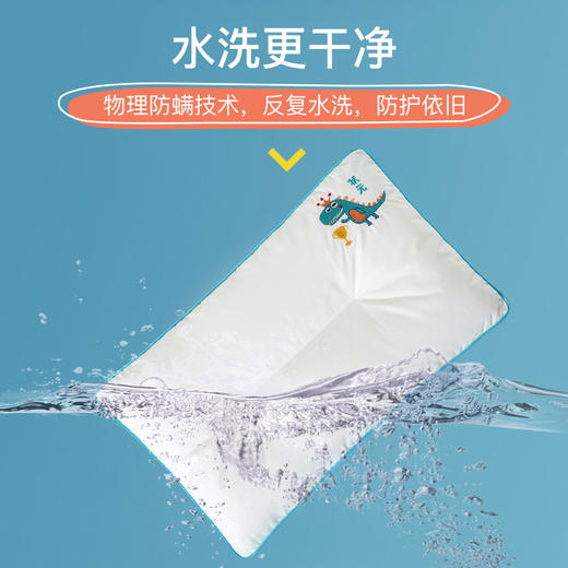 A类全棉儿童枕头3岁以上幼儿园6岁小学生专用宝宝1岁小枕芯抗菌 商品图2