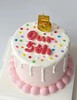 小小简粉色淋面纪念日（5字蜡烛可以改为其他数字） 商品缩略图1