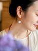 牧衣游 和田玉925银耳环------ 清风【不支持会员折】 商品缩略图0