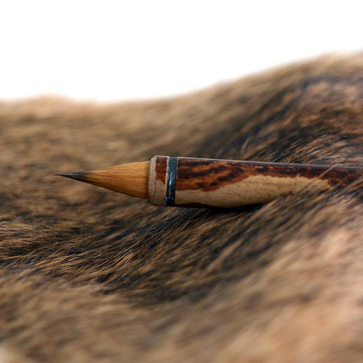 毛笔秦风唐骨雀头小楷毛笔唐鸡距笔蒜头书法抄经专业级书法练习专业高档精品小楷毛笔桔舍 商品图4