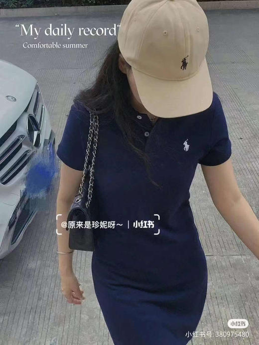 显瘦第一名☝️只要国内一个零头的价格！Polo Raloh lauren RL拉夫劳伦经典小马车标polo裙 商品图4