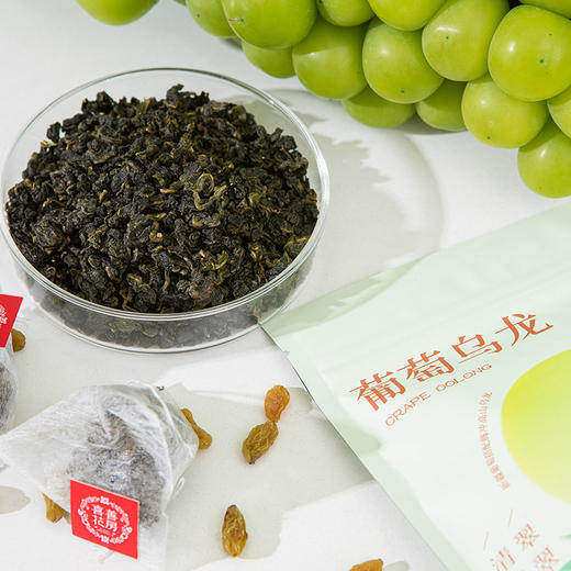 喜善花房 青瓜绿茶+葡萄乌龙+玉米须茶 231g 商品图4