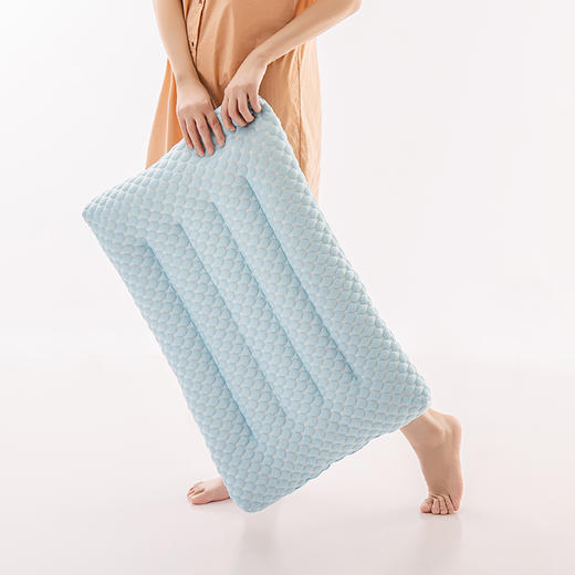 玻尿酸枕头低枕芯家用一对护颈椎助睡眠儿童小学生专用整头不塌陷 商品图4