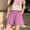 2023夏季透气新氧棉运动短款卫裤女宽松休闲显瘦抽绳口袋设计感_HLY 商品缩略图9