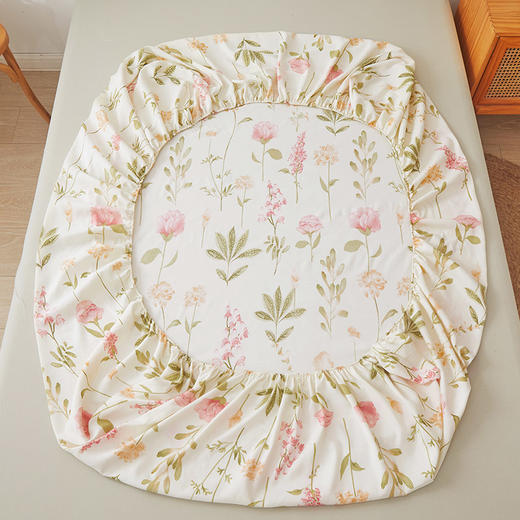 床笠单件四季通用款床罩单件席梦思床盖保护垫透气防尘床垫保护套 商品图3