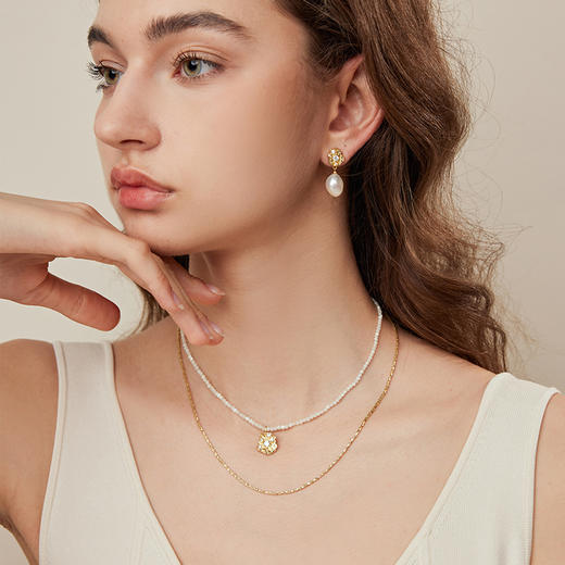 ARSIS 丨 纯真年代系列 花蕊吊坠项链 商品图4