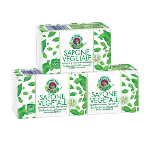 【中欧班列精选3块】ON 意大利进口公鸡头植物洗衣皂洗手皂防敏感深层去污清香 100g/100g*3 商品图1