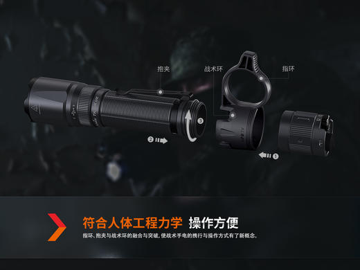 Fenix手电筒战术指环ALR-01 商品图1