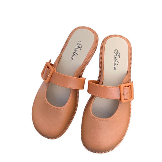 时尚女神的必备鞋款！新品包头坡跟设计，穿着更舒适稳定；网红复古玛丽风格，让你在众人中脱颖而出；凉爽的夏日，穿上它外出旅游、购物、约会都不累！ 商品图4