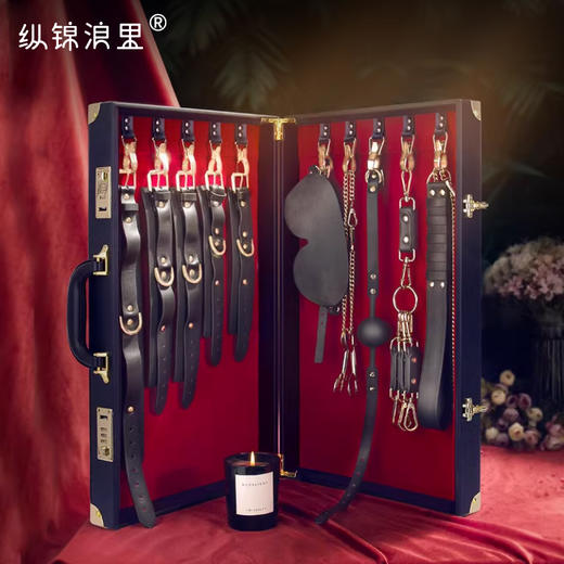 missfun丽娜束缚情趣套装 豪华便携密码箱 私密性强 商品图0