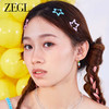 ZEGL星星y2k多巴胺发夹女彩色侧边刘海夹碎发夹子bb夹发卡头饰品 商品缩略图2