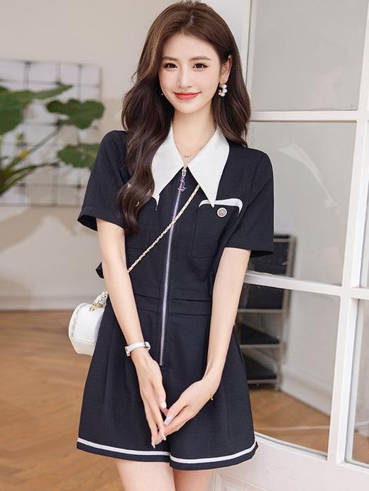 法式小众设计感，修身显瘦连体裤HR-QSLG2346 商品图3