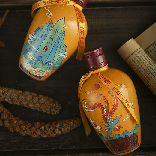 圣龙山黄酒秫谷纯粮食自然发酵酒传统美酒300ml 商品图6