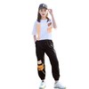 女童夏季套装2023新款洋气夏装儿童运动13岁女孩中大童时髦两件套 商品缩略图4