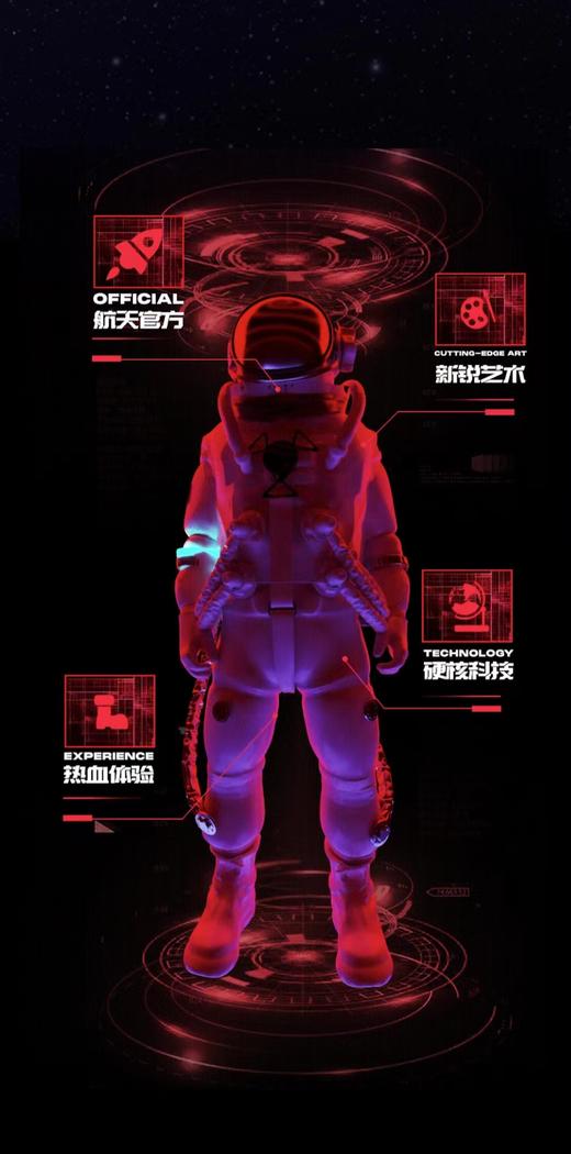 【星途无垠成都三利广场站】万众期待，西南首店4500平航天综合体验站，唯真实空间站VR体验，17大沉浸体验项目，儿童票19.9，成人票79.9，超长有效期 商品图2