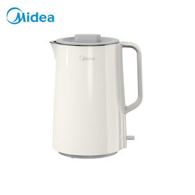 美的（Midea）电水壶 1.5L大容量 304食品级不锈钢 SH15NSWG01