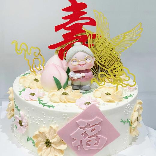 生日蛋糕 祥鹤来朝 商品图0