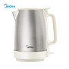 美的（Midea）家用电热水壶 电水壶不锈钢 1.7L大容量 电热一体烧水壶电茶壶 SH17DG01 商品缩略图0